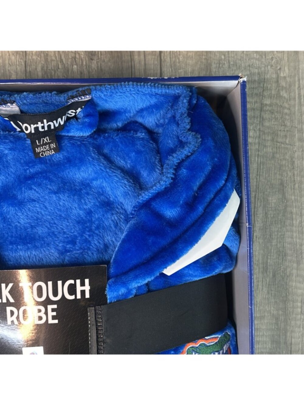 Florida Gators Northwest Blue Silk Touch Bath Robe Mens Sz L/XL NWT University - Picture 9 of 16